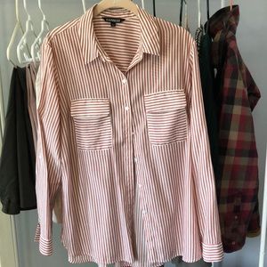 Express button up blouse